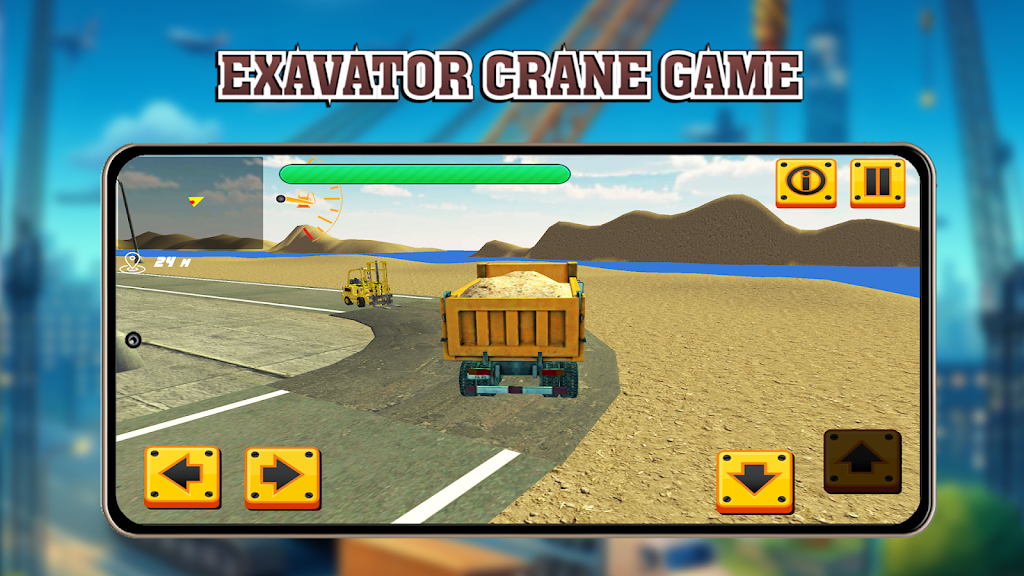 Excavator Crane Game Screenshot1