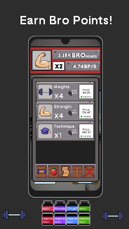 Gym Bro: Idle Sim Screenshot3