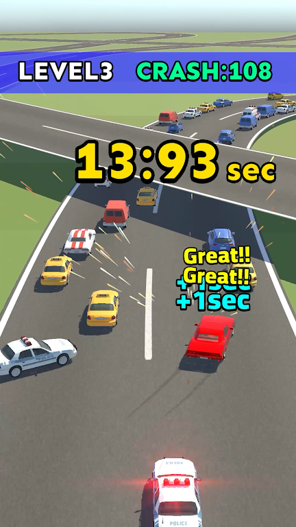 Car Chase And Crash Run Screenshot2