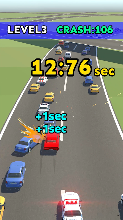 Car Chase And Crash Run Screenshot1