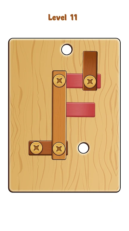 Nuts & Bolts Wood Screw Puzzle Screenshot1