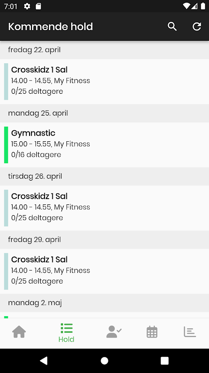 RX GYM Screenshot1