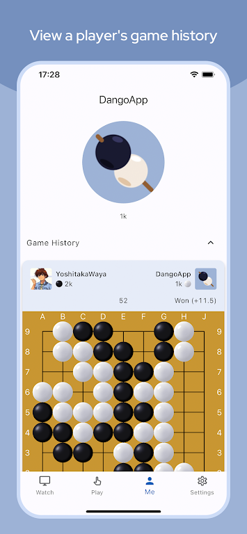 Dango - Play Online Go Game Screenshot3