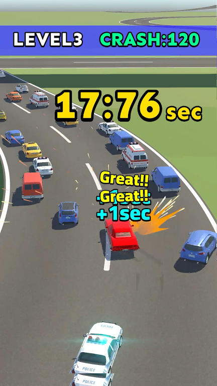 Car Chase And Crash Run Screenshot3