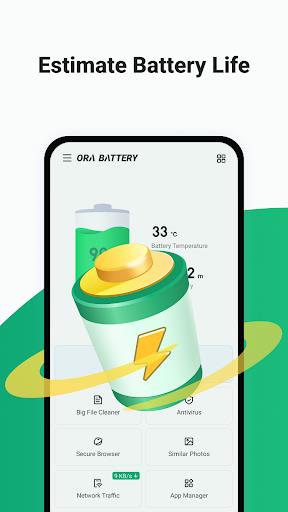 Ora Battery, Cleaner Antivirus Screenshot1