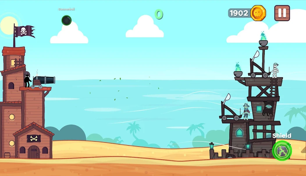 Catapult War Game Earn Btc Screenshot4