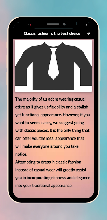 Tips for styling clothes Screenshot1