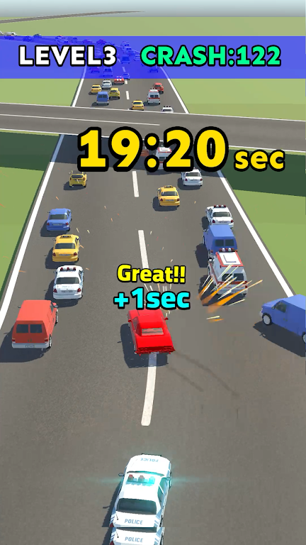 Car Chase And Crash Run Screenshot4