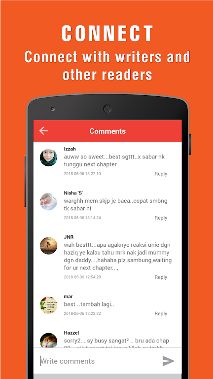 NovelPlus - Read.Write.Connect Screenshot3