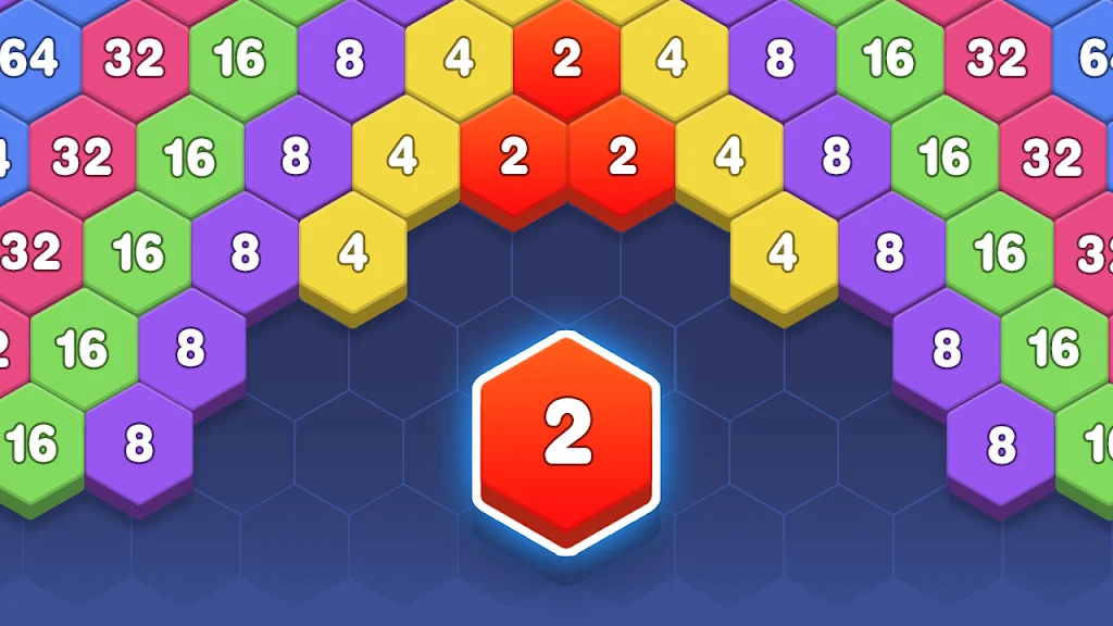 Hexa - Merge game Screenshot2