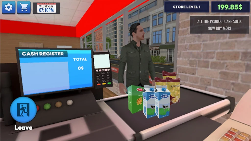 Supermarket Cashier Manager Screenshot3