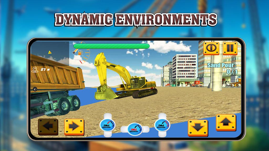 Excavator Crane Game Screenshot2