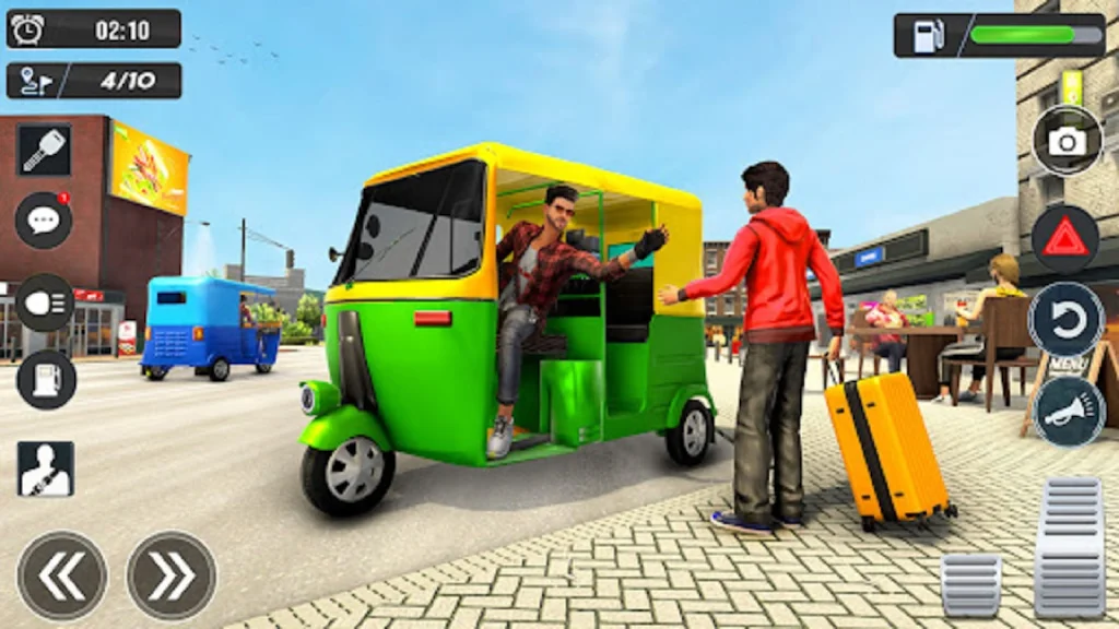 Tuk Tuk Auto Driving 3D Games Screenshot4