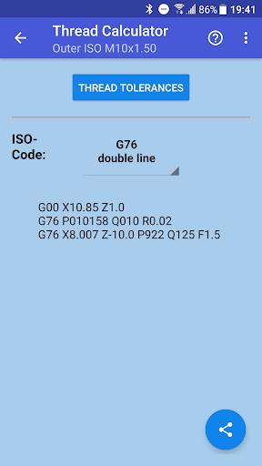 Thread calculator Screenshot4