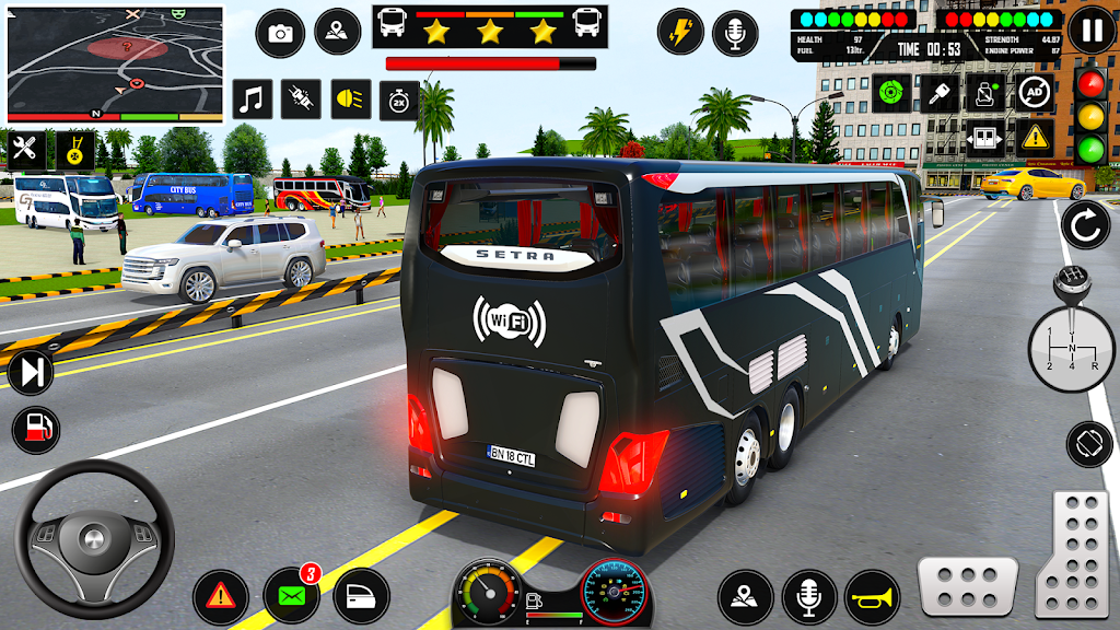 US Bus Simulator 3d Games 2024 Screenshot3