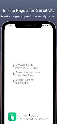 Super Touch -speed sensitivity Screenshot1
