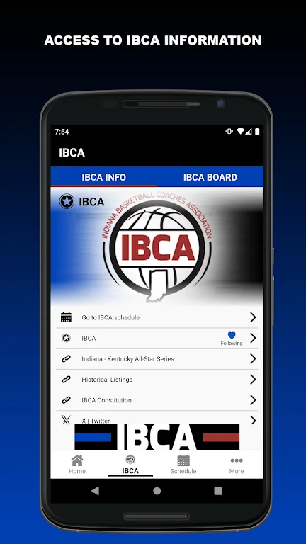 IN Basketball Coaches Assoc. Screenshot3