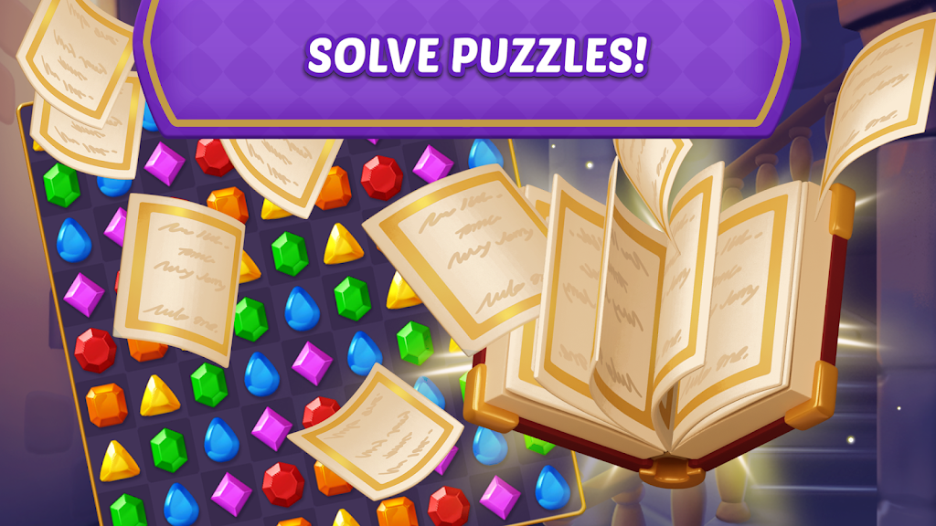 Jewel Match: Mystery Puzzle Screenshot1