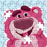 Cute Pink Bear Jigsaw Puzzle APK