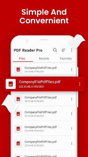 PDF Reader for Android Screenshot1