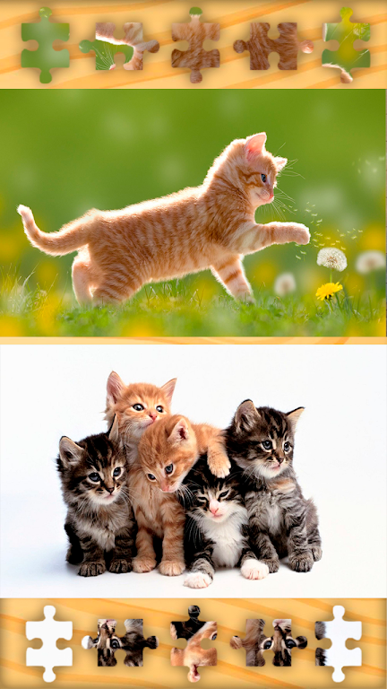 Cats Kittens Puzzles Jigsaws Screenshot1