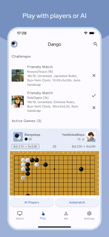 Dango - Play Online Go Game Screenshot2