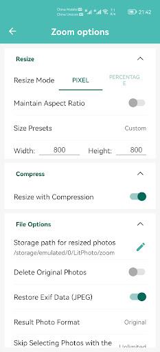 LitPhoto - Compress & Resize Screenshot4