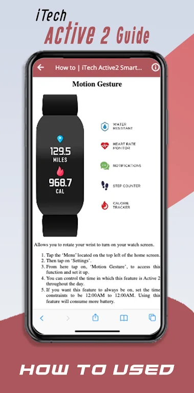 iTech Active2 Smartwatch Guide Screenshot3