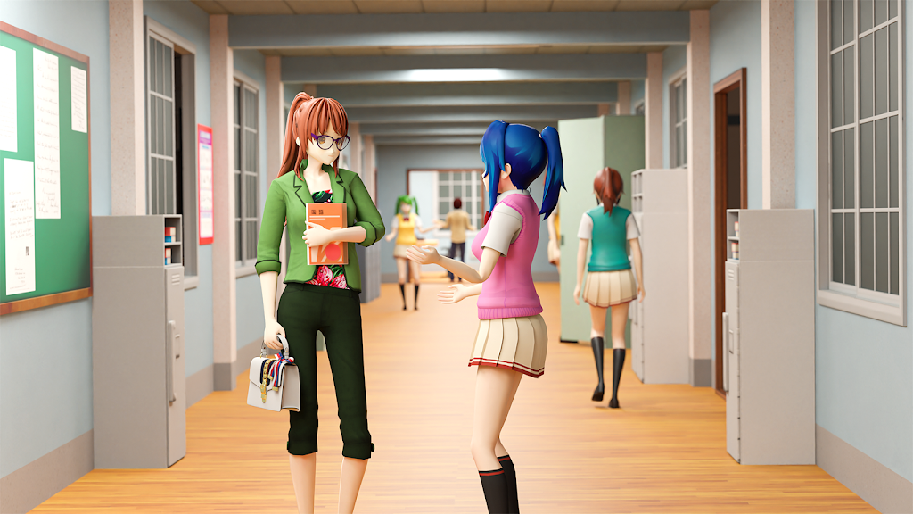 Anime School Teacher 3d Screenshot4