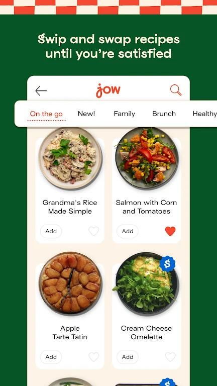 Jow - easy recipes & groceries Screenshot3