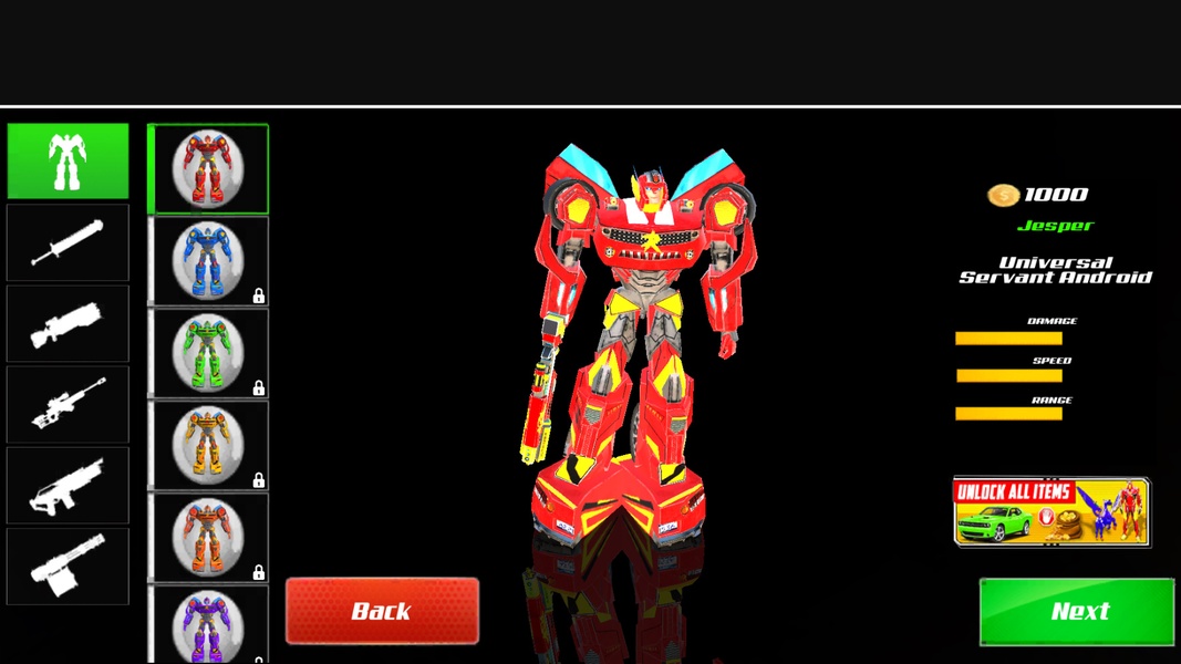 Flying Muscle Car Transform Robot Screenshot16