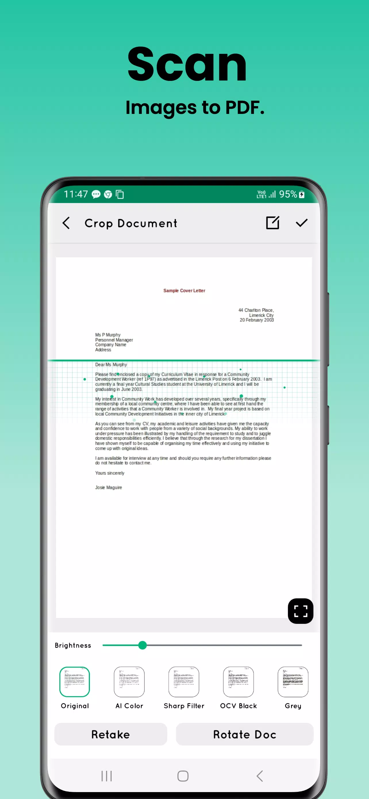 Document Scanner - Scan to PDF Screenshot2