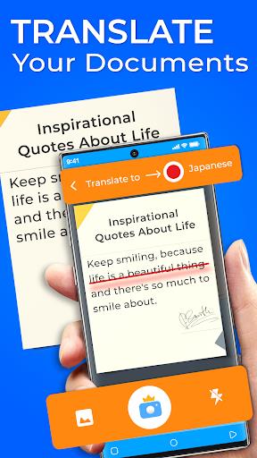 Translate Photo Translator App Screenshot1