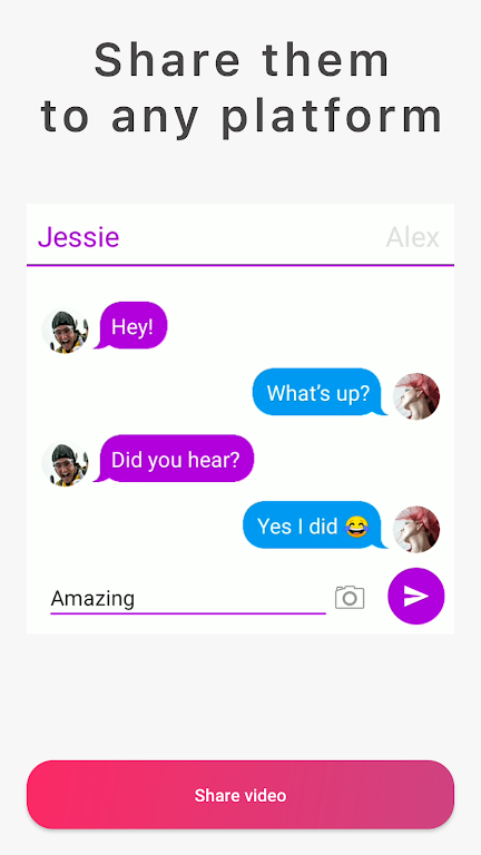 TextingStory Chat Story Maker Screenshot1