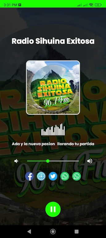 Radio Sihuina Exitosa Screenshot1