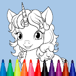 Little Unicorn Coloring Book APK