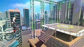 Bike Stunts 3D - Rooftop Chall Screenshot1