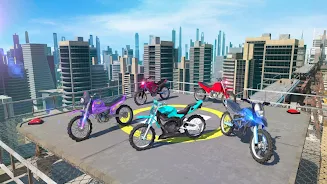 Bike Stunts 3D - Rooftop Chall Screenshot5