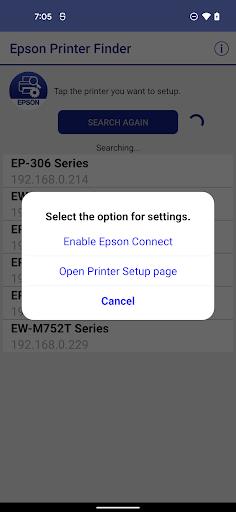 Epson Printer Finder Screenshot2