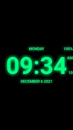 Digital Clock Live Wallpaper-7 Screenshot4