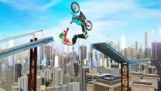 Bike Stunts 3D - Rooftop Chall Screenshot4