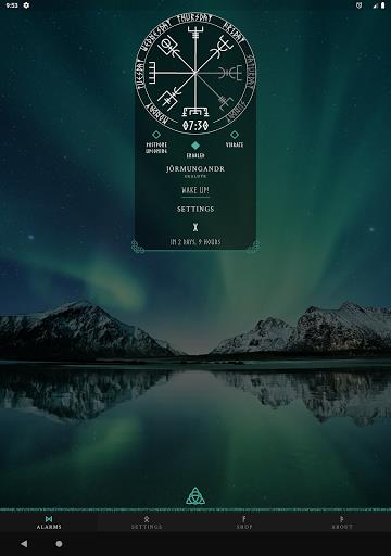 Viking music alarm clock Screenshot1