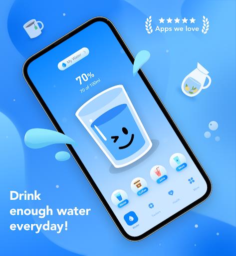 Water Tracker, Calorie Counter Screenshot1