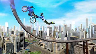 Bike Stunts 3D - Rooftop Chall Screenshot6