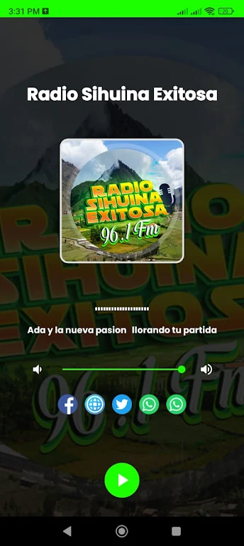 Radio Sihuina Exitosa Screenshot3