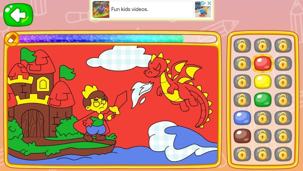 Colouring & drawing kids games Screenshot3