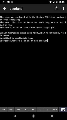 UserLAnd - Linux on Android Screenshot3