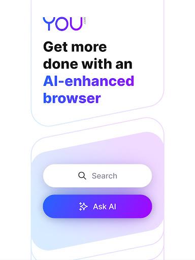 You.com AI Search and Browse Screenshot1