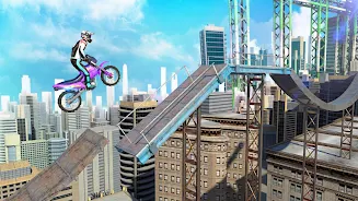 Bike Stunts 3D - Rooftop Chall Screenshot2