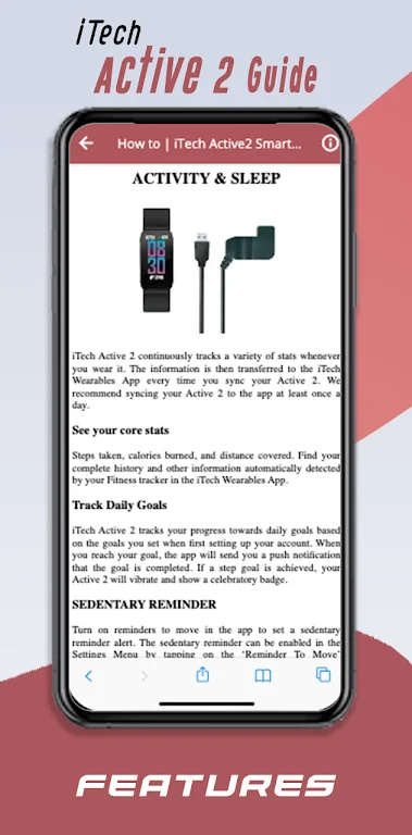 iTech Active2 Smartwatch Guide Screenshot2